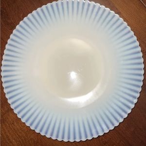 MacBeth-Evans Cream Cremax Monax  Petalware Serving Plate EXCELLENT